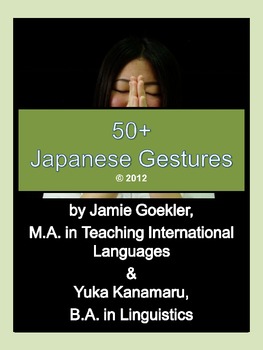 Preview of Japanese Gestures: 50+ Japanese Gestures