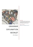 Japanese Grammar Explanation Booklet