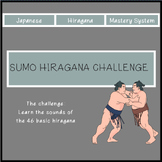 Japanese: Hiragana Sumo Challenge