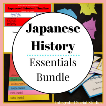 Preview of Japanese History Essentials Bundle