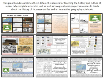 Preview of Japanese History - Full Bundle