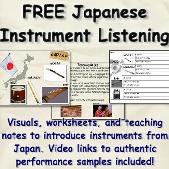 Preview of Japanese Instrument Listening Unit