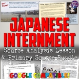 Japanese Internment Lesson Plan Bundle