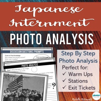 Preview of Japanese Internment: Primary Source Analysis