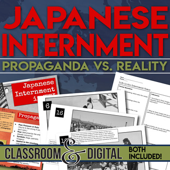 Preview of Japanese Internment World War II Reality vs. Propaganda
