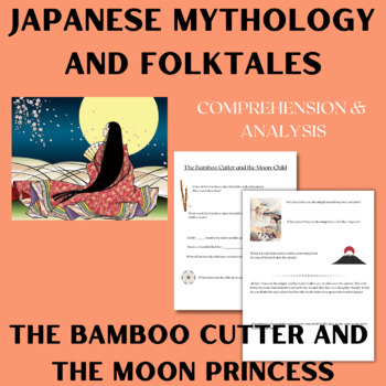 Preview of Japanese Mythology and Folklore- The Bamboo Cutter and the Moon Princess