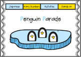 Japanese: Penguin Parade - kanji number activities