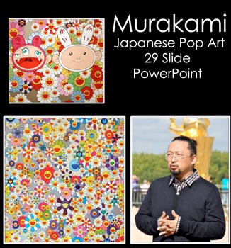 Preview of Japanese Pop Art:Murakami PowerPoint
