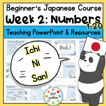 Preview of Japanese for Beginners Course || Week 2 of 10 || Numbers 0-20