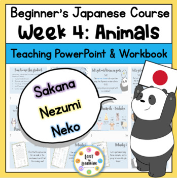 Preview of Japanese for Beginners Course || Week 4 of 10 || Animals