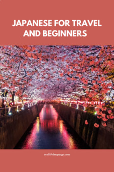 Preview of Japanese for Travel and Beginners Phrasebook, Audio Files and Learning Guide