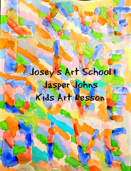Preview of Jasper Johns Art Lesson 2nd - 5th Grade Neo Dada Pop Artist