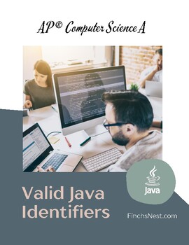 Preview of AP® Computer Science A - Java Programming - Valid Java Identifiers