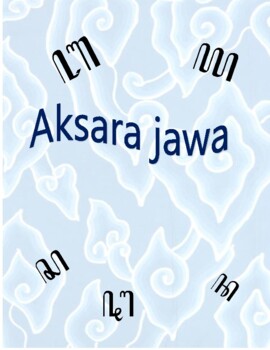 Preview of Javanese alphabet