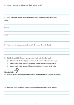 Jaws The Movie - English worksheet by Johnnie Walker | TPT