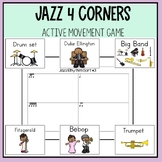 Jazz 4 Corners Movement Rhythm Game
