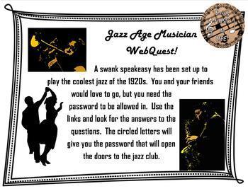 Preview of Jazz Age Quest