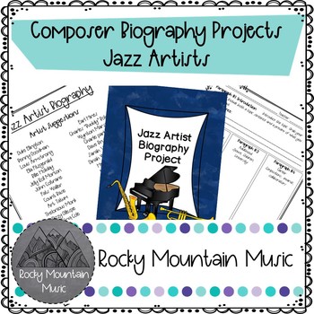 Preview of Jazz Artist Biography Project