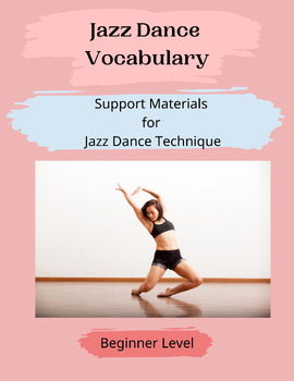 Preview of Jazz Dance Vocabulary - Beginner