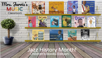 Preview of Jazz History Month: Children's Book Edition