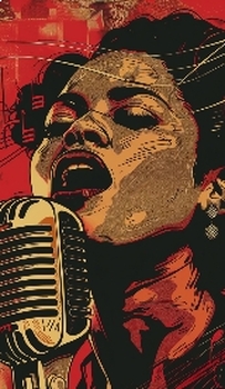 Preview of Jazz Icon: Billie Holiday Poster