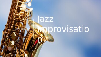 Preview of Jazz Improvisation Choice Board