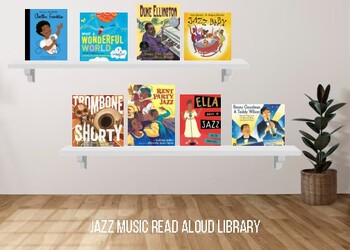 Preview of Jazz Music Read Aloud Library