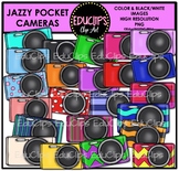 Jazzy Pocket Cameras Clip Art Bundle {Educlips Clipart}