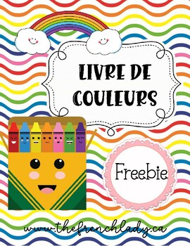 Preview of Je connais les couleurs! (French Color Workbook)