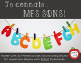 Je connais mes sons! (French Sound Poster and Flashcards)