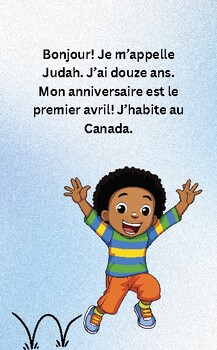 Preview of Je m'appelle Judah