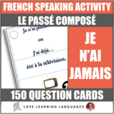 French speaking game - Je n'ai jamais -  For beginners and