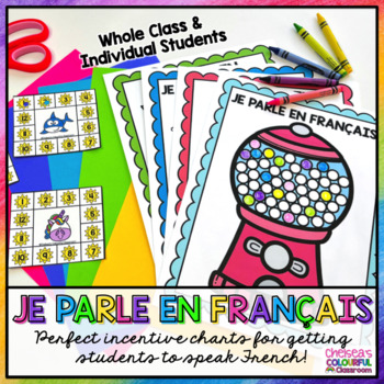 Preview of Je parle en français | Speaking FRENCH Behaviour Tracker | Communication orale