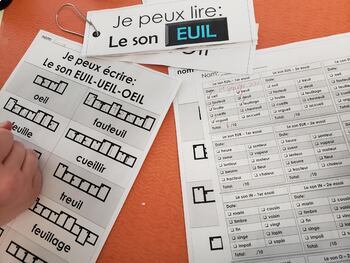 Je peux LIRE et ÉCRIRE les SONS: euil, eur, in, o