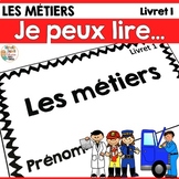 Je peux lire - Les métiers - Livret - French Emergent Read