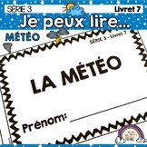 French Weather Emergent Reader Mini book - Je peux lire SÉ