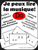 Je peux lire la musique! (I can read music!)