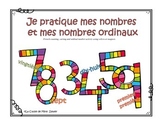 Je pratique mes nombres - Math Velcro Counting Activity in French