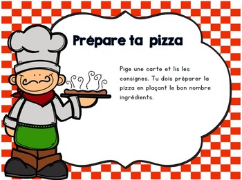Preview of Je prépare ma pizza