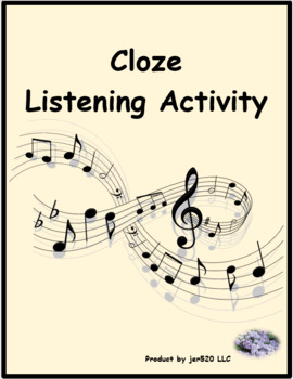 Preview of Je te promets Song by Zaho Cloze Listening Activity