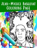 Jean-Michel Basquiat Coloring Page
