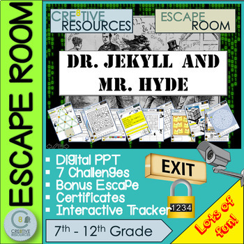 Preview of Jekyll and Hyde Escape Room