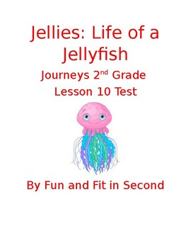 Preview of Jellies: Life of a Jellyfish Assessment