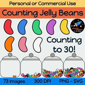 single jelly bean clipart