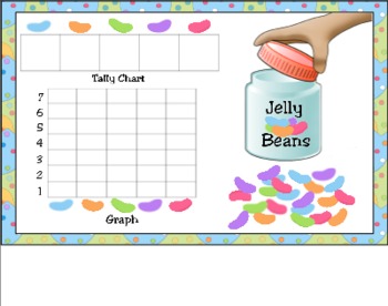 Preview of Jelly Bean Graphing for Smart Board