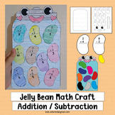 Jelly Bean Math Craft Addition Subtraction Activities East