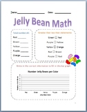 Jelly Bean Math - Easter Themed Math Worksheet