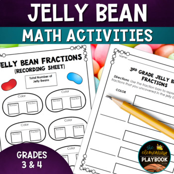 Preview of Jelly Bean Math | Fractions & Line Plots