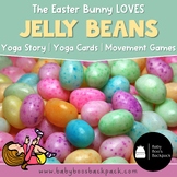 Jelly Bean Yoga Story & Yoga Cards | Easter Circle Time Ga