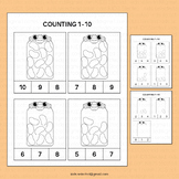 Jellybean Math Count and Clip Cards Counting Activities Nu